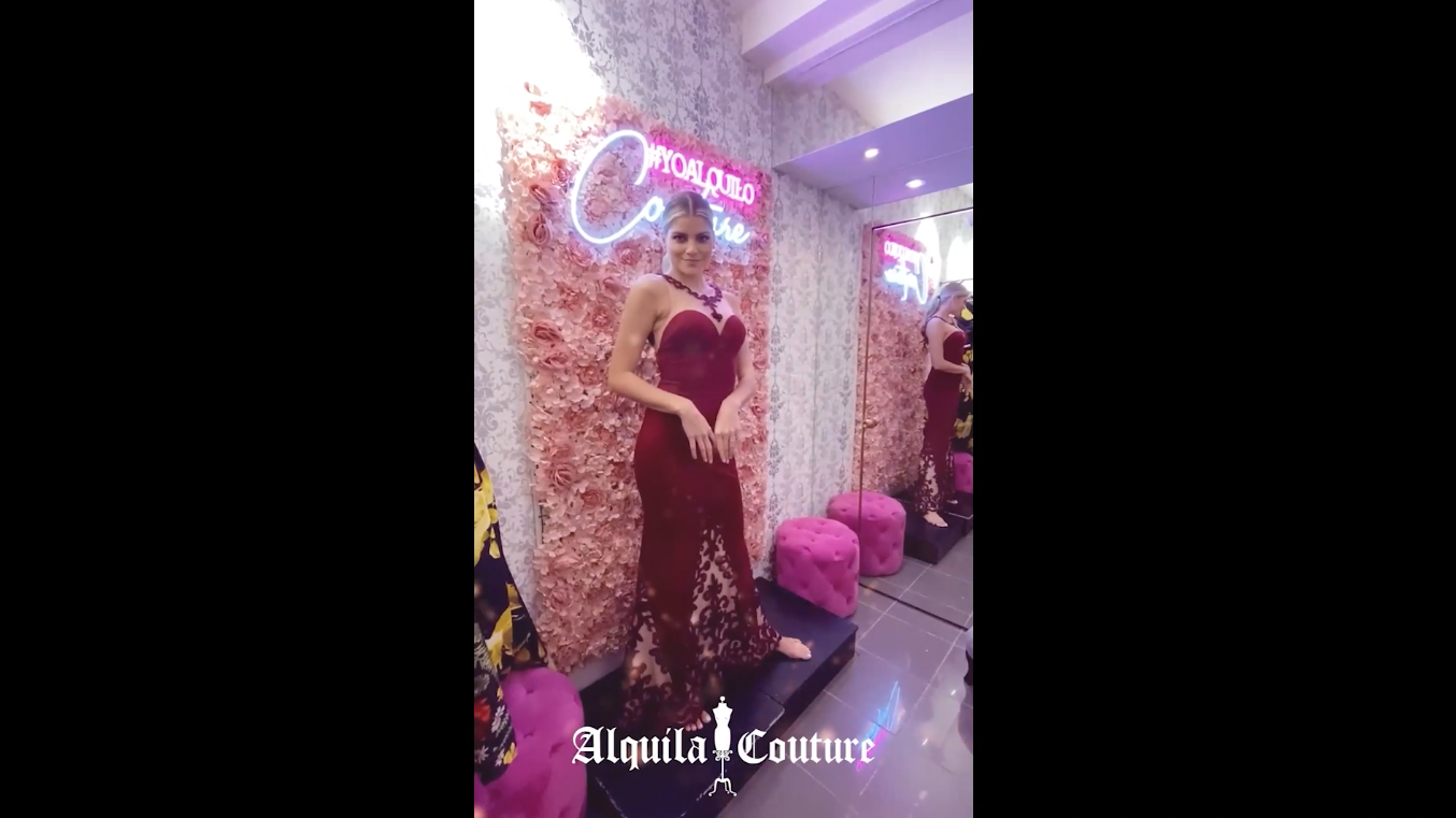 Instagram Reel con tu marca - Alquila Couture